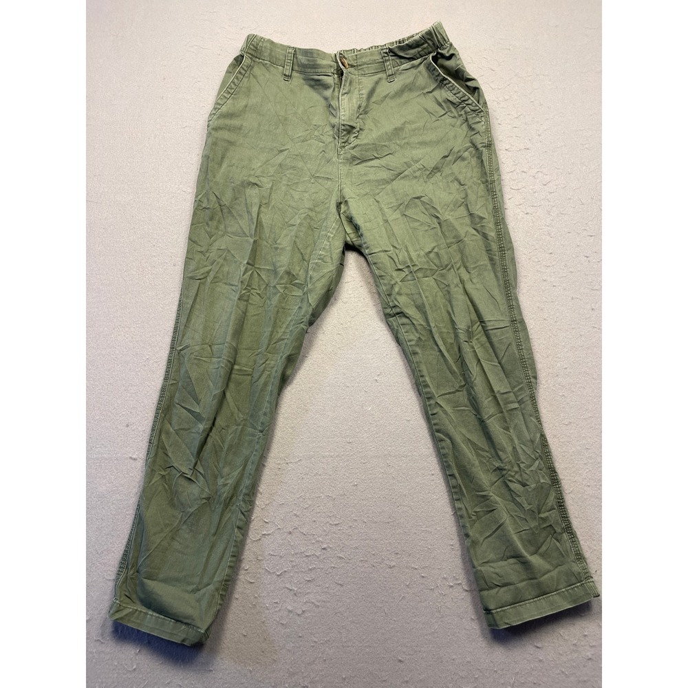 Old Navy Pants Cotton Twill Olive Green Medium Mens